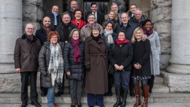 Die internationale Expertengruppe und Mitglieder des Nachhaltigkeitsrates bei ihrem Treffen vom 26. Februar bis 2. März 2018 in Berlin - Foto: Ralf Rühmeier, © Rat für Nachhaltige Entwicklung