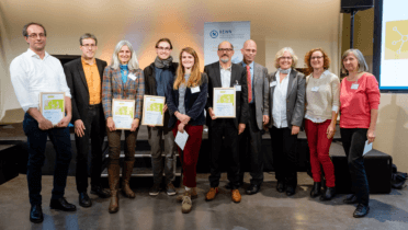 Auszeichnung „Transformationsprojekte 2018“ auf den RENN.tagen 2018 im Rahmen des Wettbewerbs „Projekt Nachhaltigkeit 2018“, Foto: Svea Pietschmann, © Rat für Nachhaltige Entwicklung (RNE)