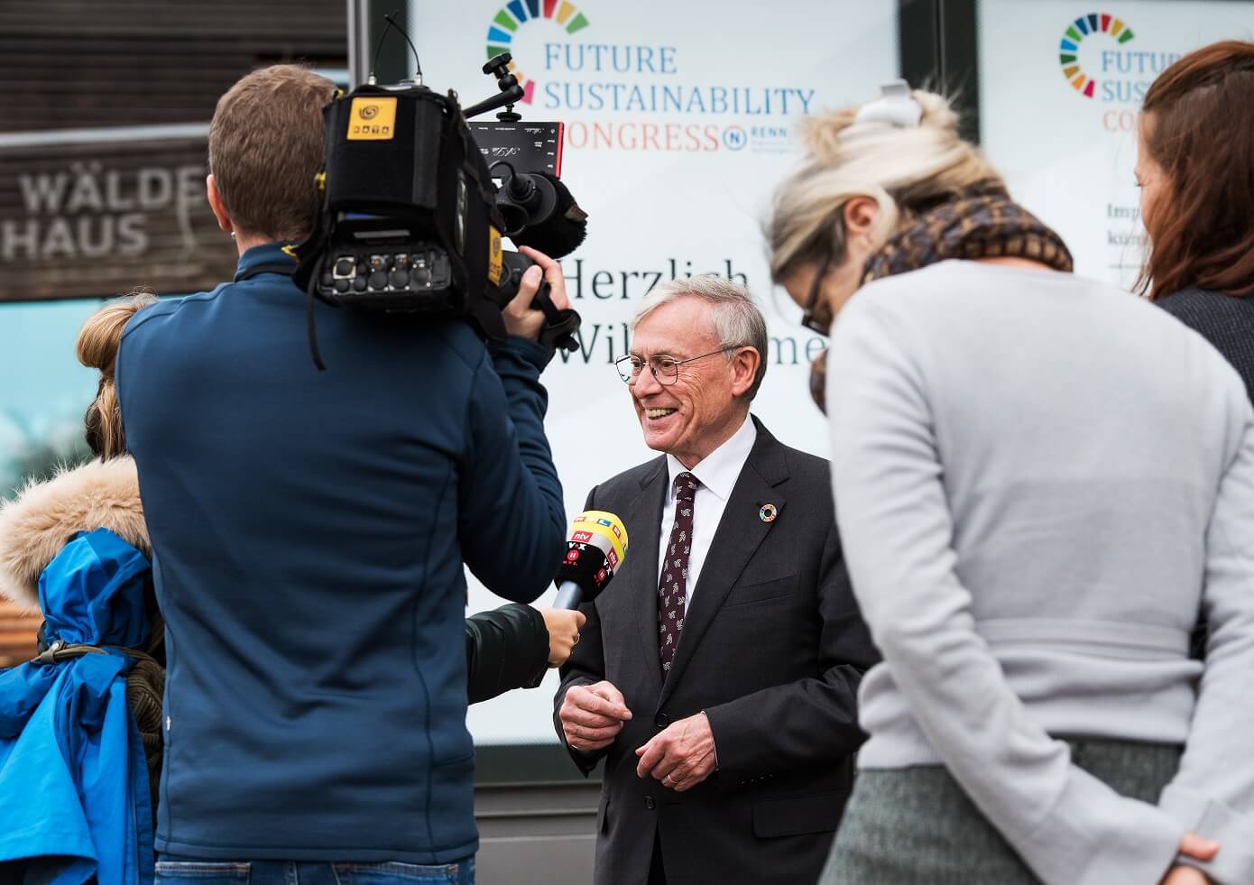 Ex-Bundespräsident Horst Köhler auf dem Future Sustainability Congress von RENN.nord am 19. November 2019 in Hamburg. Foto: RENN.nord © Jan Konitzki