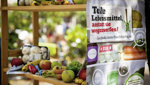 Fair-Teiler: Lebensmittel zu teilen, anstatt sie wegzuwerfen – darum geht es beim Foodsharing. Foto: © foodsharing e.V.
