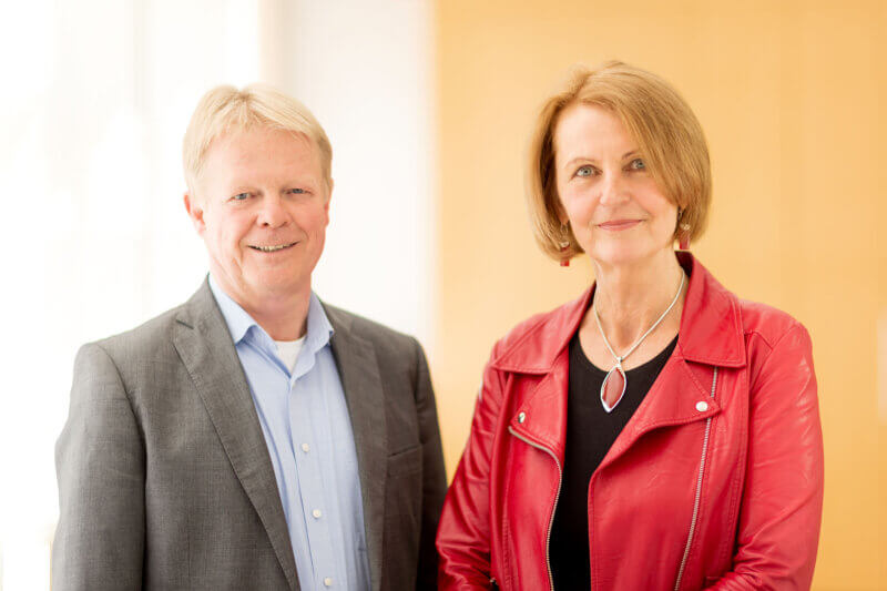 Reiner Hoffmann, Ratsvorsitzender und Gunda Röstel, Stellvertretende Ratsvorsitzende; Foto: Andreas Weiss © RNE