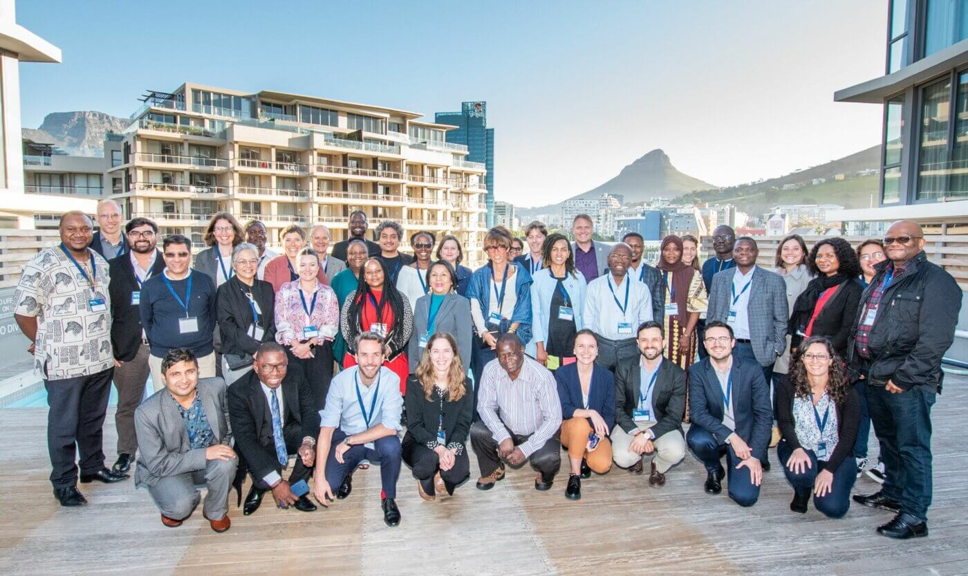 Netzwerkmitglieder beim Global Forum Network Meeting im September 2022 in Kapstadt. Foto: Belia Oh Photography © RNE
