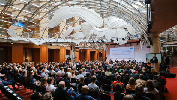 22. Jahreskonferenz des Rates für Nachhaltige Entwicklung am 10.10.2023 in Berlin, Foto: André Wagenzik/Andreas Domma © RNE