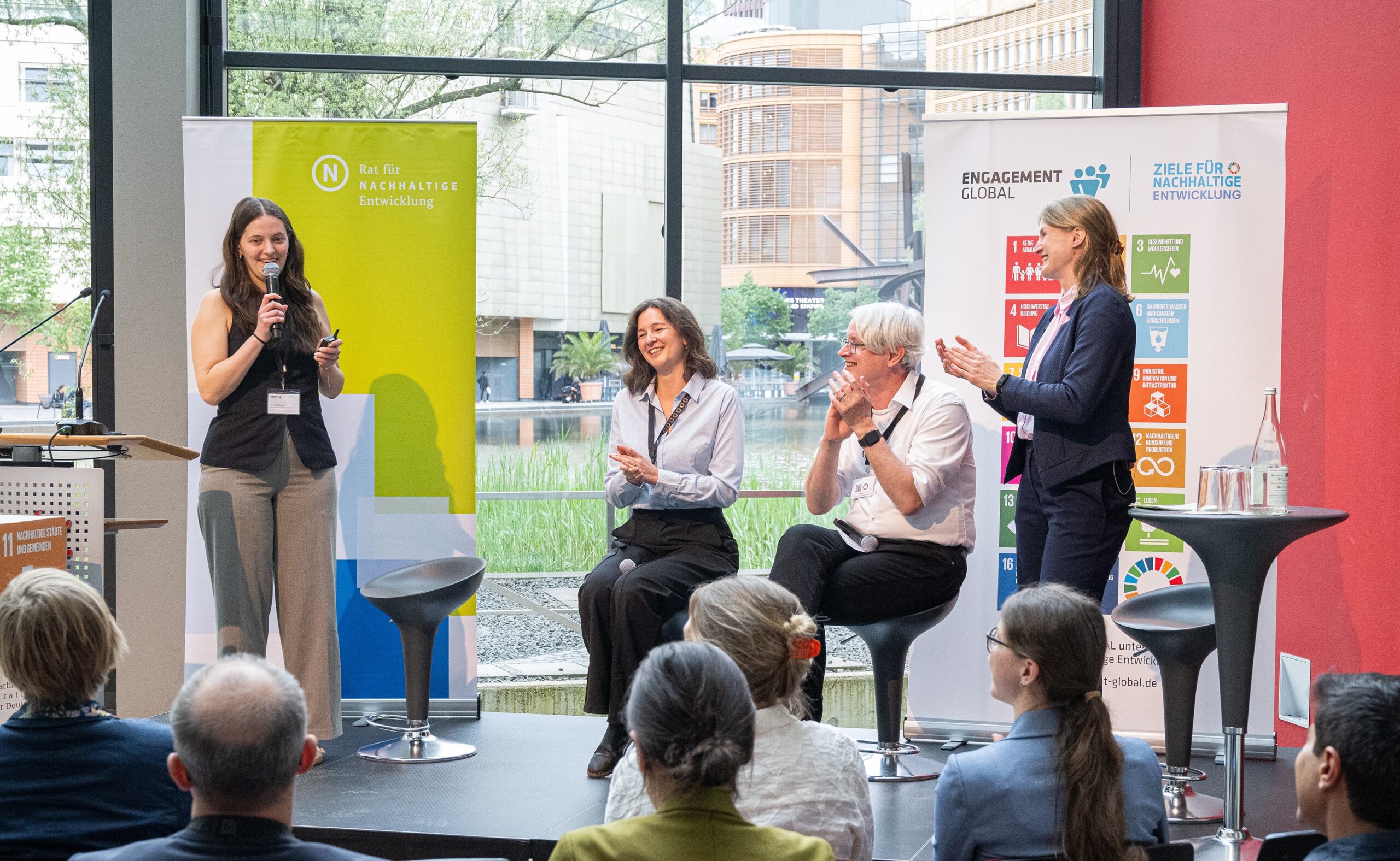 Netzwerk- und Fachveranstaltung „Zukunft transparent und messbar machen“ von RNE und SKEW am 7. Mai in Berlin; Foto: Thomas Ecke