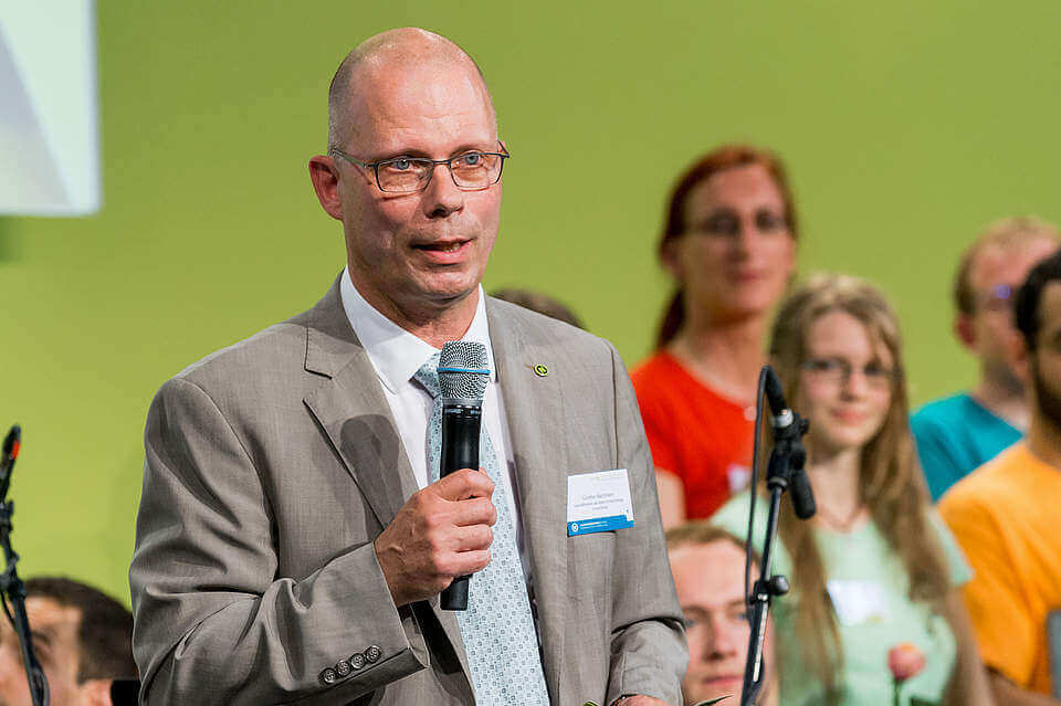 Günther Bachmann auf der Jahreskonferenz des RNE 2016. Foto: © RNE